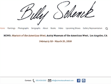 Tablet Screenshot of billyschenck.com